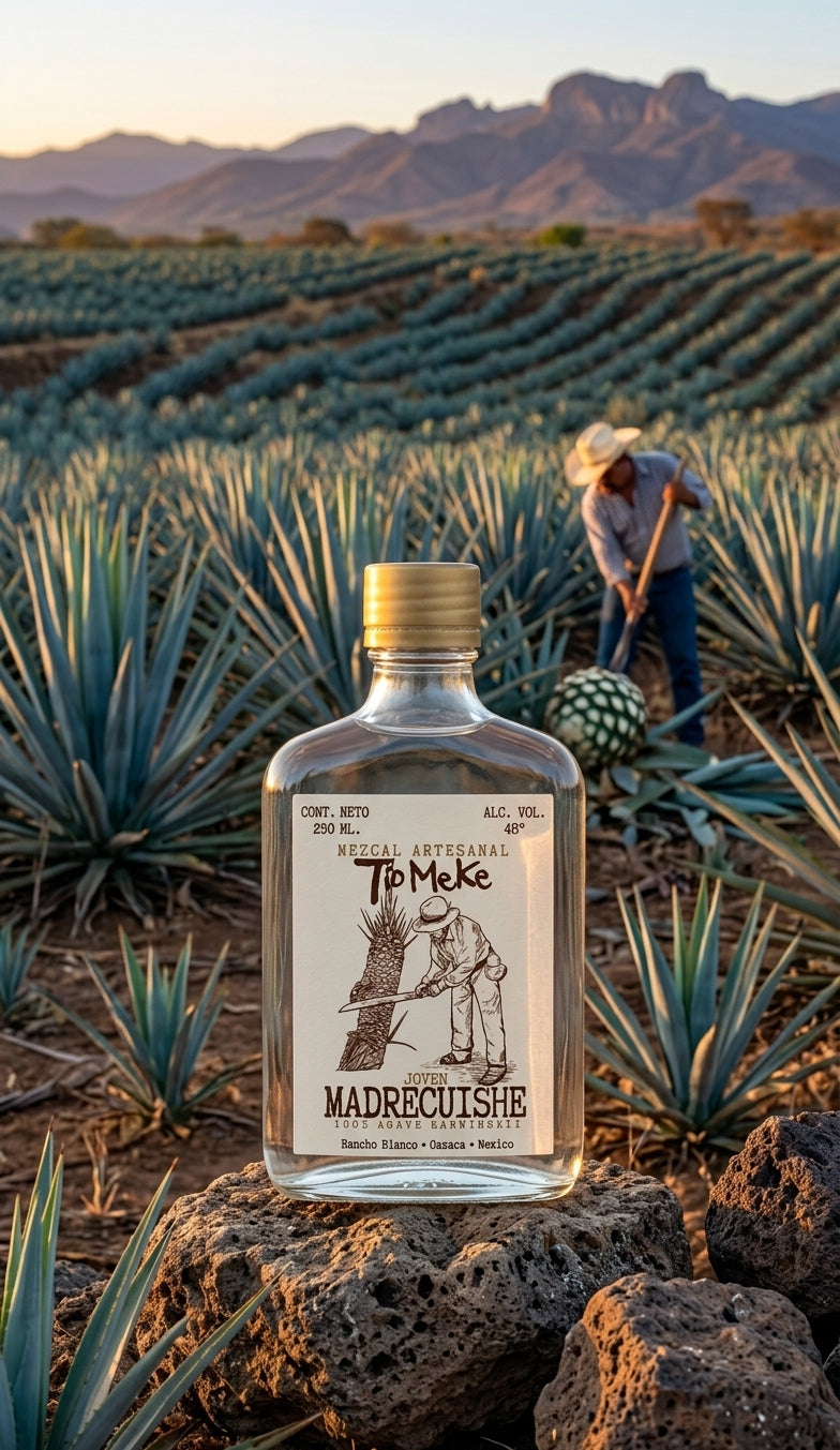 Mezcal Madrecuishe El Tío Meke, mineral y floral
