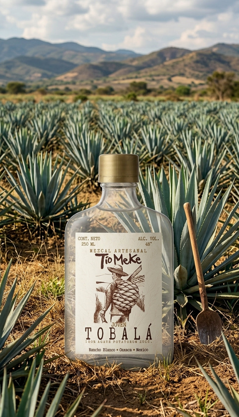Agave tobalá silvestre, se recolecta en la sierra oaxaqueña