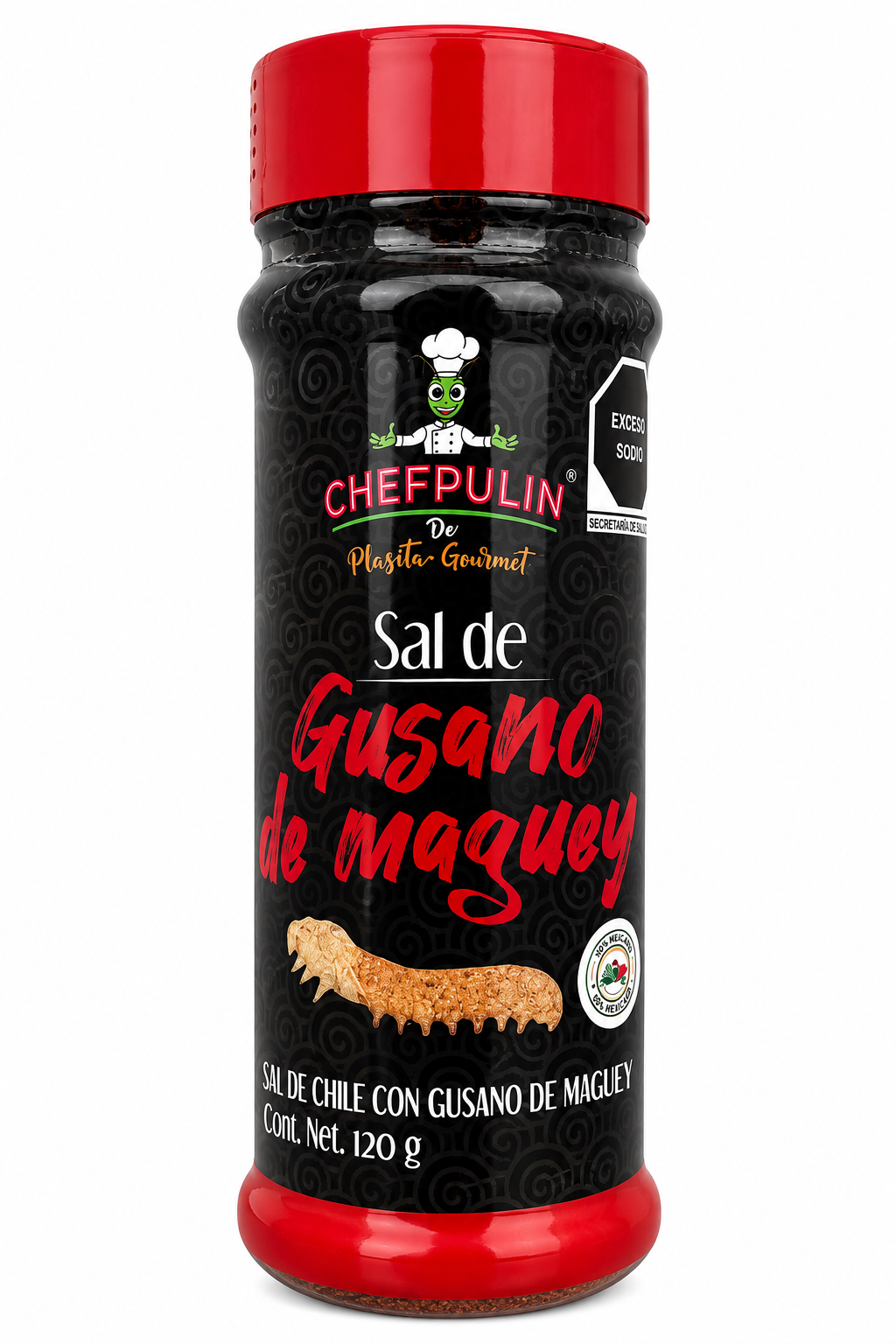 Sal de Gusano de Maguey Chefpulin 120 g