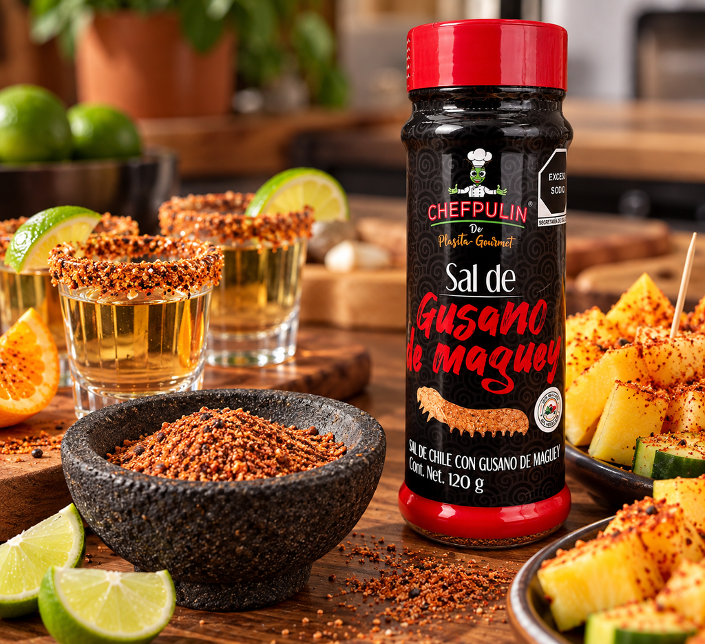 Sal de Gusano de Maguey Chefpulin 120 g